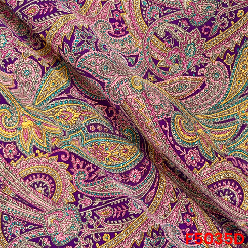 Digital Print Crepe Fabric-F5035